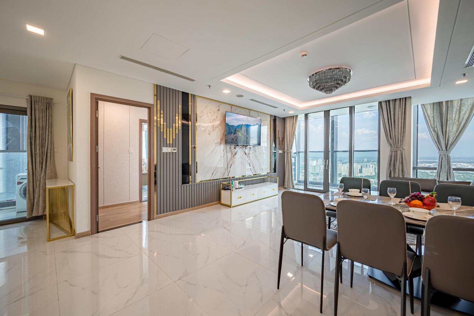 Landmark 81 Vinhomes Central Park Luxury Apartment Ho-Chi-Minh-Stadt Exterior foto